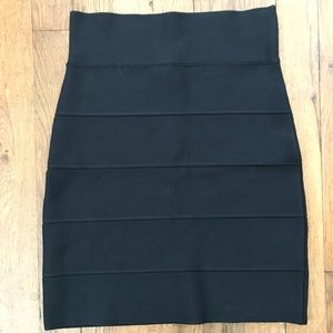 BCBG bandage mini skirt